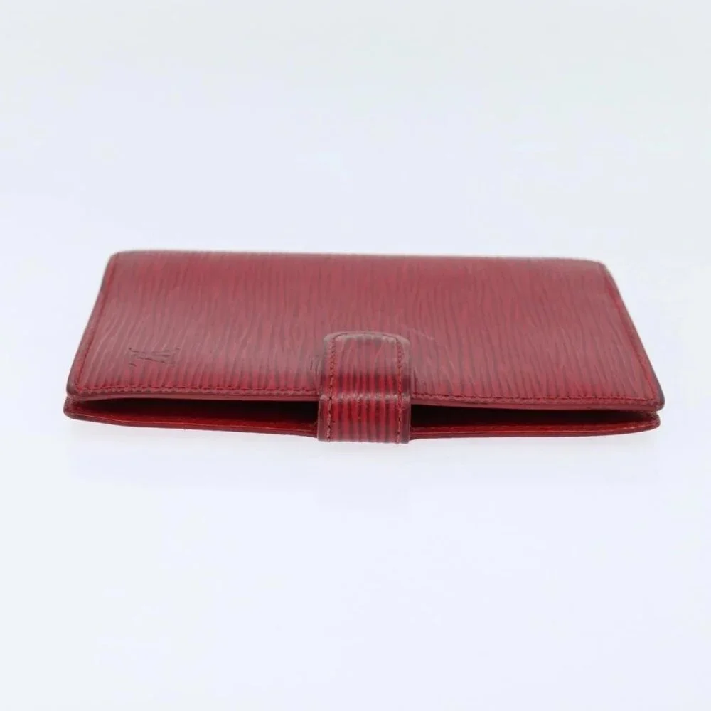 LOUIS VUITTON Epi Agenda PM Day Planner Cover Red